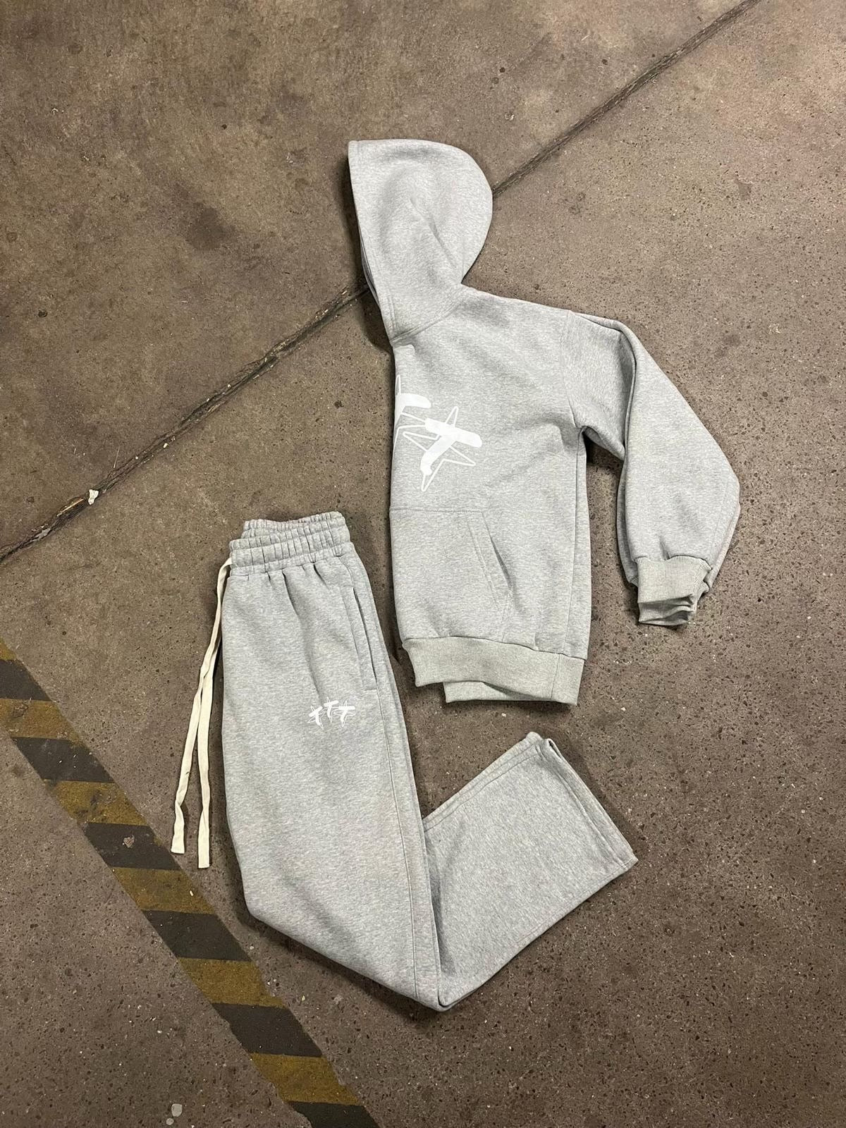 ‘X3’ Grey Tracksuit