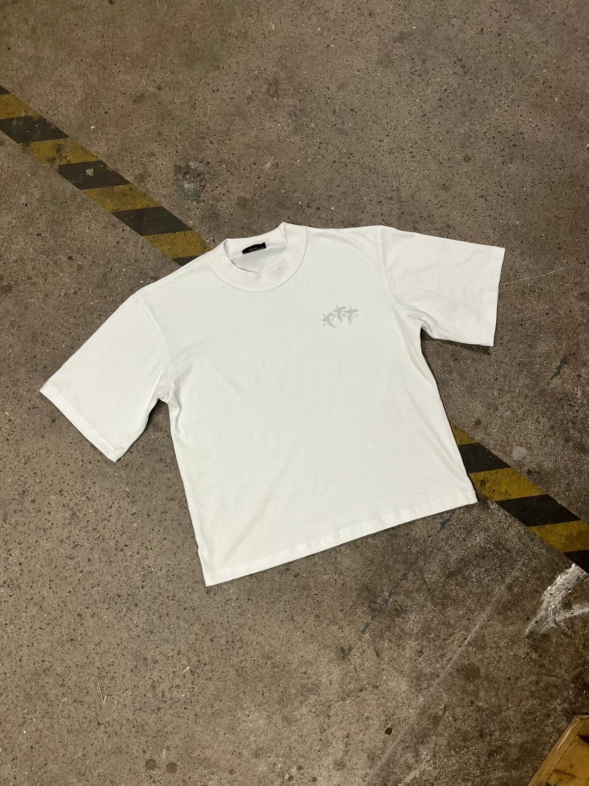 ‘X3’ White Tee