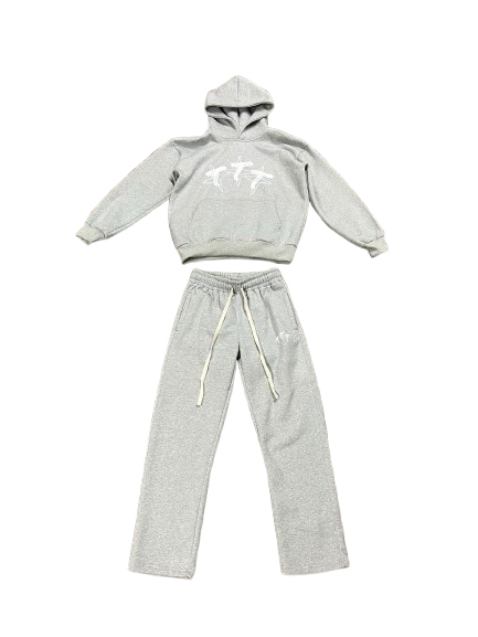 ‘X3’ Grey Tracksuit