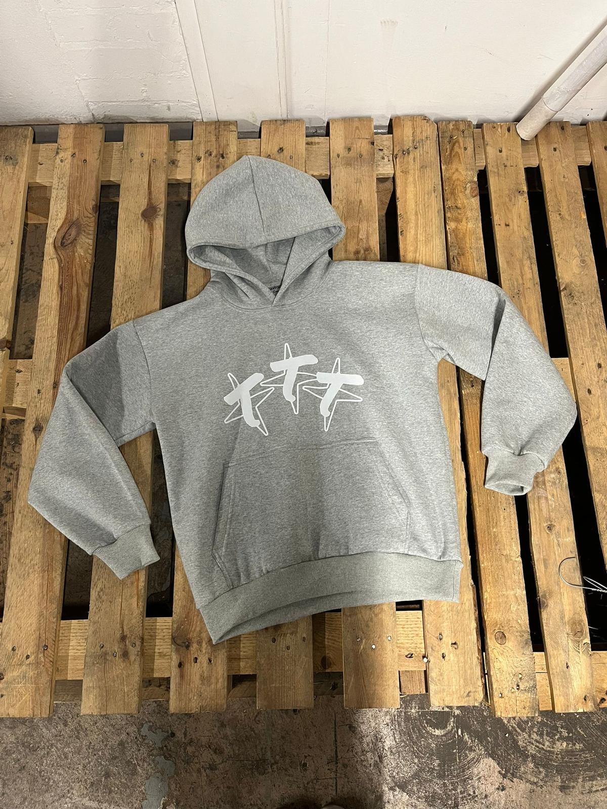 ‘X3’ Grey Hoodie